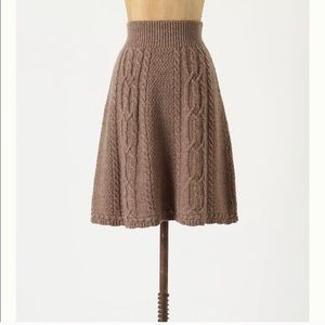 Moth sweater skirt size small